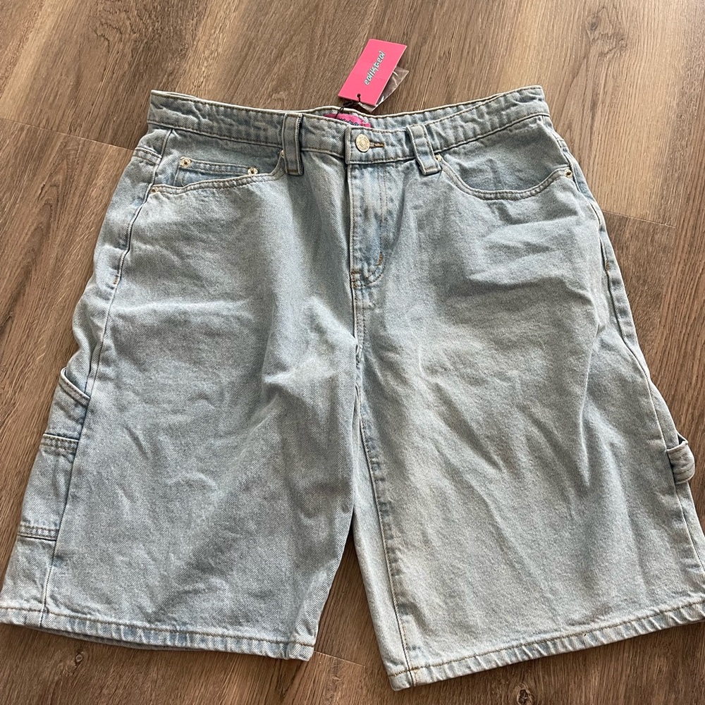 edikted light blue jorts